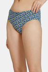 Zivame Anti-Microbial Low Rise Full Coverage Hipster Panty (Pack of 3) - Multicolor — thumbnail 12